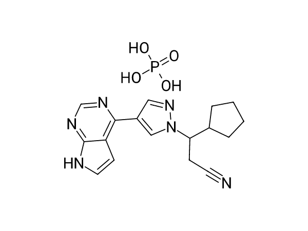 磷酸芦可替尼 结构图
