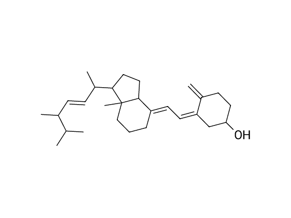 维生素 D2 结构图